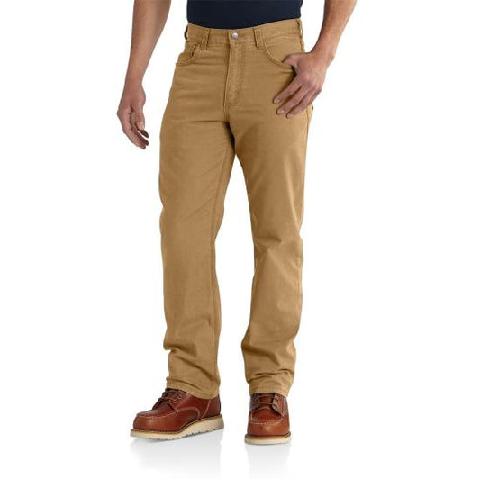 Men's 5-Pocket Pant - Relaxed Fit - Rugged Flex® - Canvas