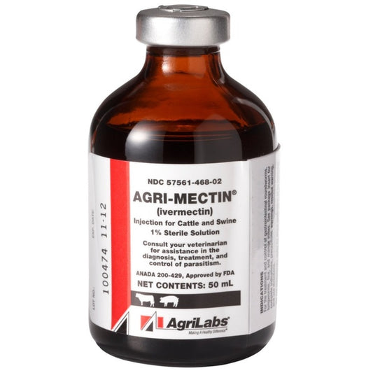 Agri-Mectin Ivermectin 1% Inj 50mL