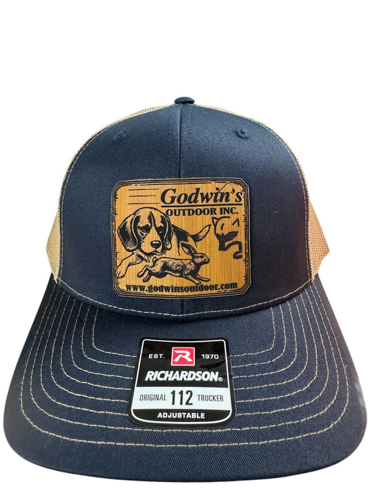 Godwin's Logo Hat-Navy