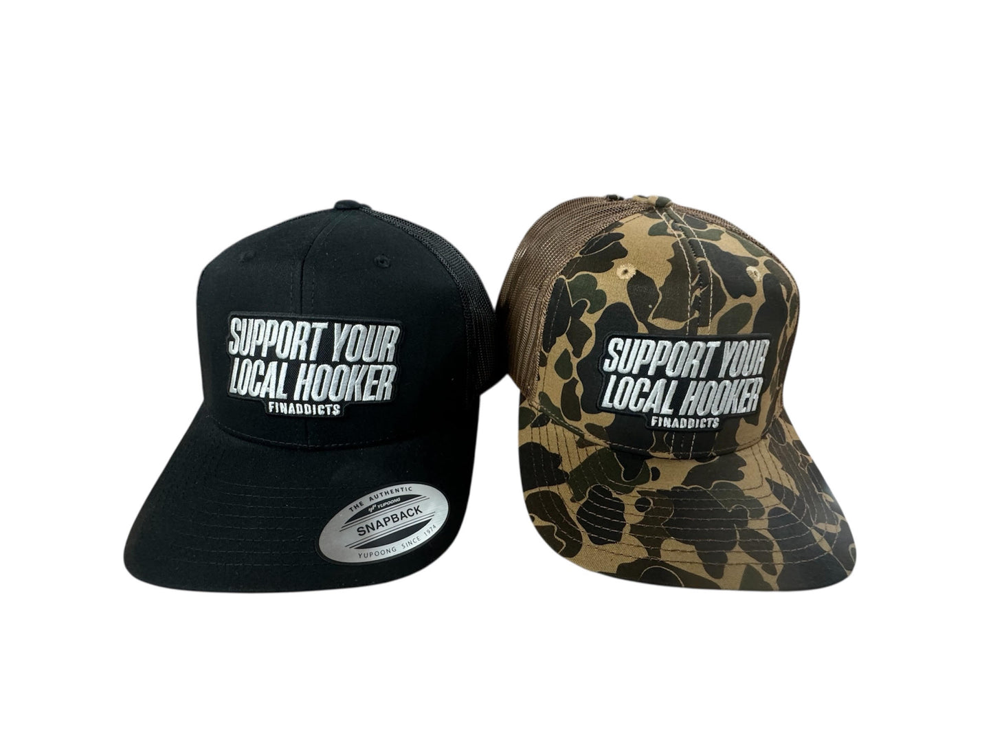 FinAddicts "Support Your Local Hooker" Hat